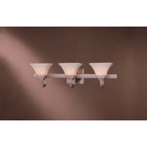 Agilis  Vanity Light in Brushed Nickel