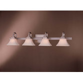 Agilis  Vanity Light in Brushed Nickel