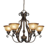Brompton 6 Light Chandelier