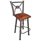 Western Iron Barstool