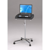 Laptop Table Stand with Two Locking Wheel