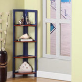 Four Tier Corner Bookcase
