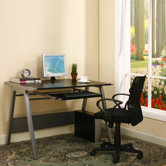 Workstation Computer Desk and Chair Set