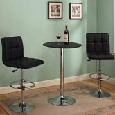Round Bar Table Set