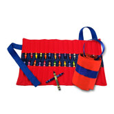 Doodlebugz Crayola Crayon Keeper in Red / Blue