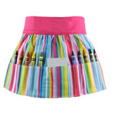 Doodlebugz Crayola Crayon Apron in Pink Stripe