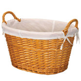 Willow Paper Rope Laundry Basket