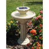 Kensington Gardens Two Tier Solar on Demand Fountain