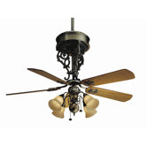 54" New Orleans Centennial Ceiling Fan