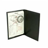 Old Leather Passport Case