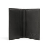Nappa Vitello Calling Card Case in Black