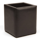Nappa Vitello Pencil Box in Black
