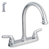 Double Handle Centerset Kitchen Faucet