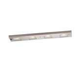 Four Light Under Cabinet Line Voltage Light Bar