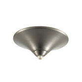 Quick Connect Surface Mount Canopy with Transformer in Brushed Nickel