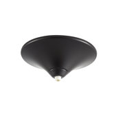 Quick Connect Surface Mount Canopy with Transformer in Dark Bronze