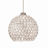 Crystal Roxy Quick Connect 1 Light Pendant