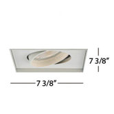 Low Voltage Recessed Downlight with Multi Spot Trim for MT130Mh