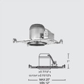 5" Line Voltage IC/Non-IC New Construction Housing