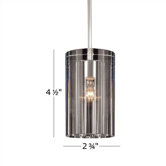 Crystal Pyxis 1 Light Pendant
