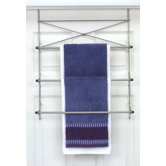 Over the Door Towel Rack in Pearl Nickel
