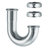 Kitchen Drain Bend with High-Inlet