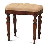 Francesca Georgian Style Stool in Mahogany
