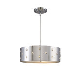 Bling Bling 3 Light Drum Pendant