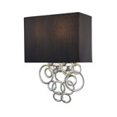 Two Light Wall Sconce in Chrome