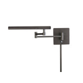 Madake Swing Arm Wall Lamp in Dorian Bronze