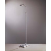 Wah-Hoo Floor Lamp in Matte Brushed Nickel