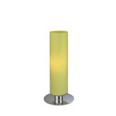 Lamps Accent Lamp with Green Cased Glass in Chrome