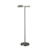 Wah-Hoo Floor Lamp in Matte Brushed Nickel