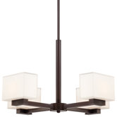 Cubism 4 Light Chandelier