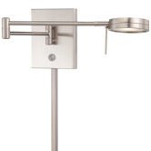 1 Light LED Swing Arm Wall Lamp