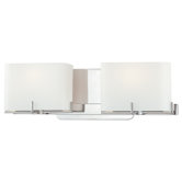 Curvy Corner 2 Light Bath Vanity Light