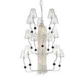 Families 21 Light Chandelier with Flexible Arms