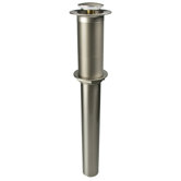12" Soft Touch Pop Up Bathroom Sink Drain