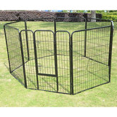 28" 4-Panel Heavy Duty Pet Playpen