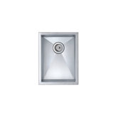 15" x 20" Zero Radius Undermount Stainless Steel Bar Sink