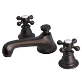 London Widespread Bathroom Faucet with Double Cross Handles