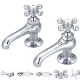 Vintage Classic Double Handle Bathroom Faucet