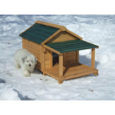 Insulated Cedar Dog House