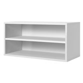 Modular Storage Large Cube with Shelf in White