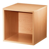 Modular Storage Open Cube in Honey