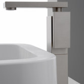 Solar Single Hole Bathroom Faucet with Single Handle
