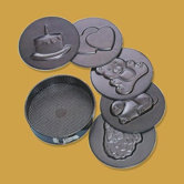 Non-Stick 6 Imprints Spring form