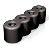 Non-Stick 24 Count Cylinder Baking Pan