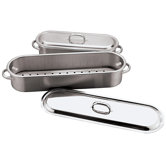 18" Stainless Steel Fish Poacher