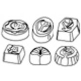 1.25" Festive Chocolate Mold